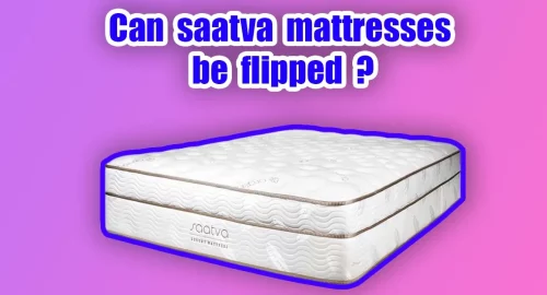 Can saatva mattresses be flipped
