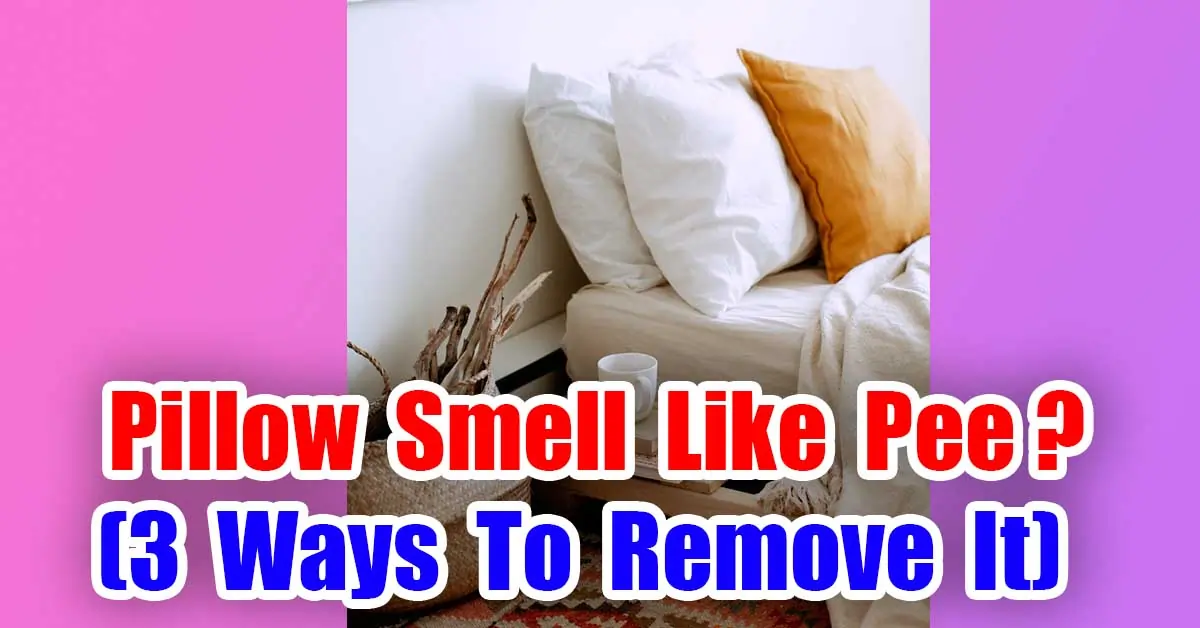 Pillow Smell Like Pee? (3 Ways To Remove It)